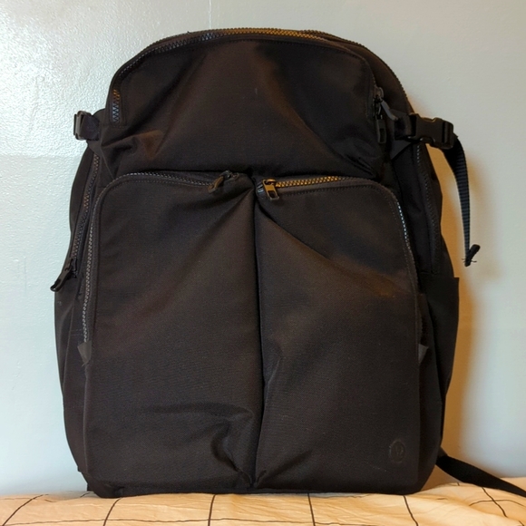 lululemon athletica Other - Lululemon Black Backpack Circa 2009